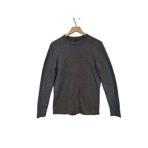 Smartwool Gray Men's Sparwood Crew Neck Size S Long Sleeve Sweater